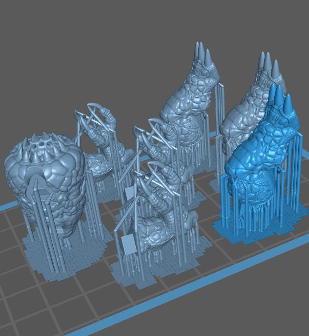 Xorn - Zorn - Rock-Monster Free 3D print model_12