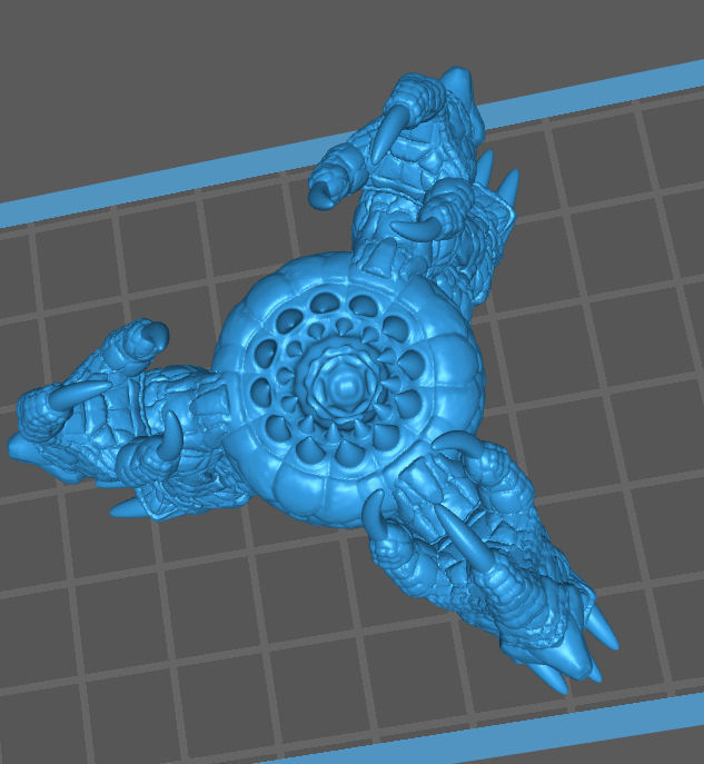 Xorn - Zorn - Rock-Monster Free 3D print model_1