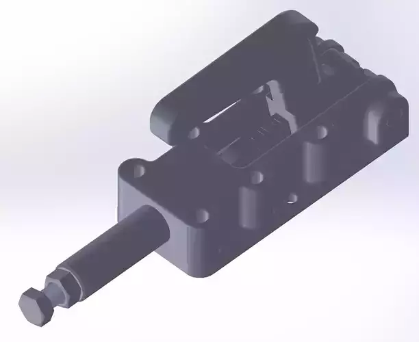 GP-195050 clamp with handle Free 3D model