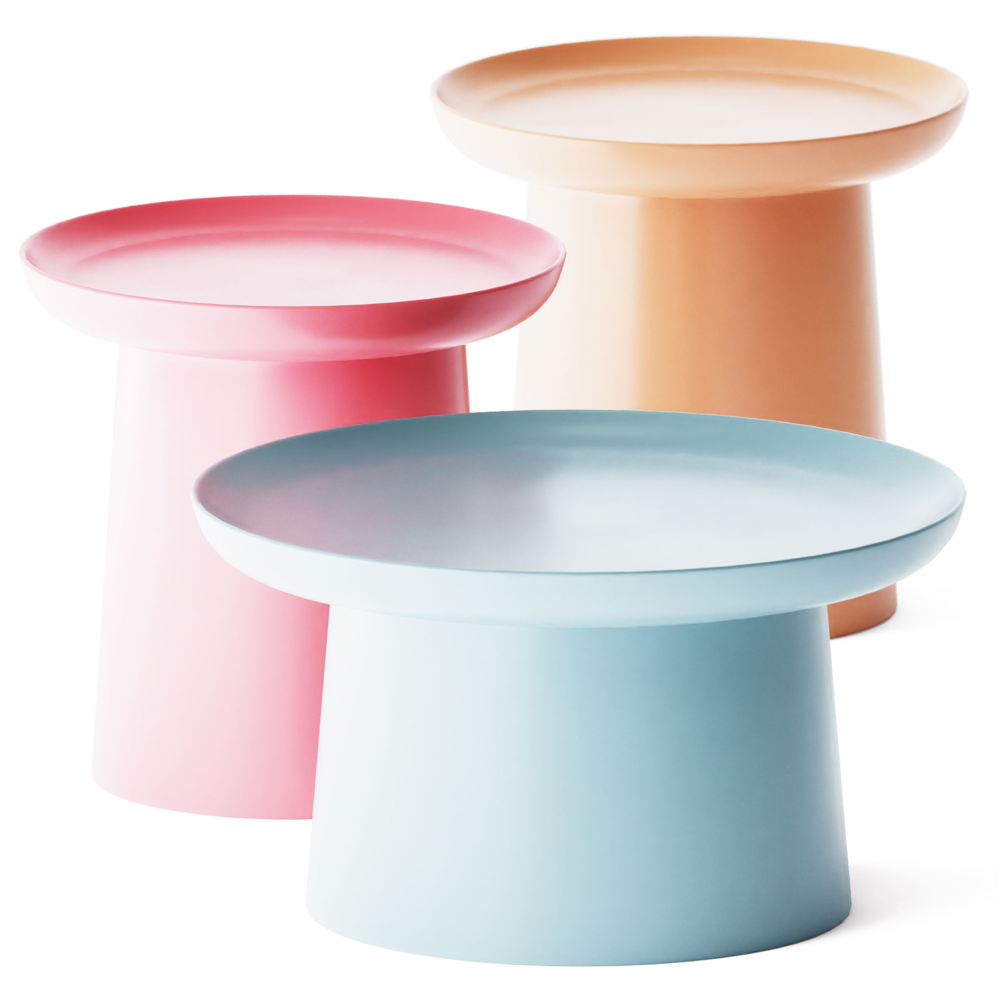 Musette Coffee Tables by De Vorm 3D model_1