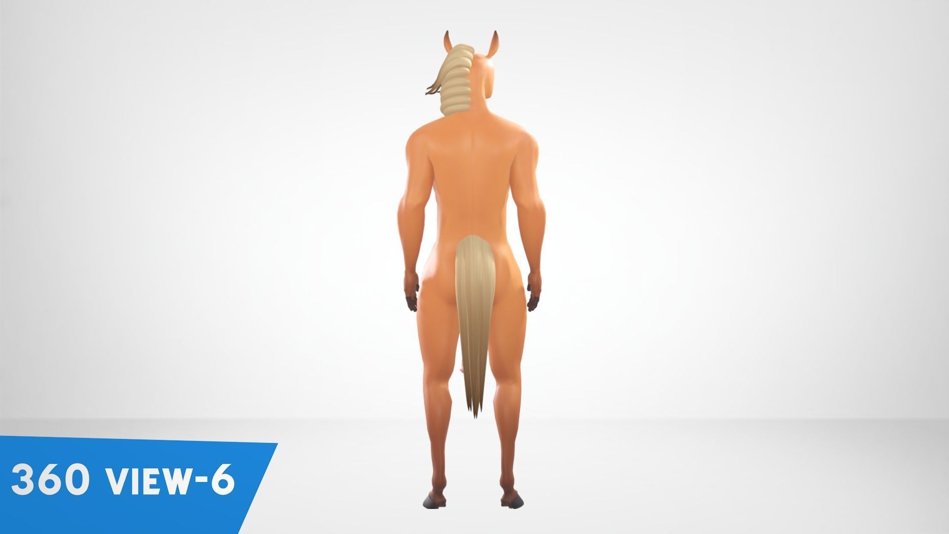  Furry Horse Male Anthro 3D model_7
