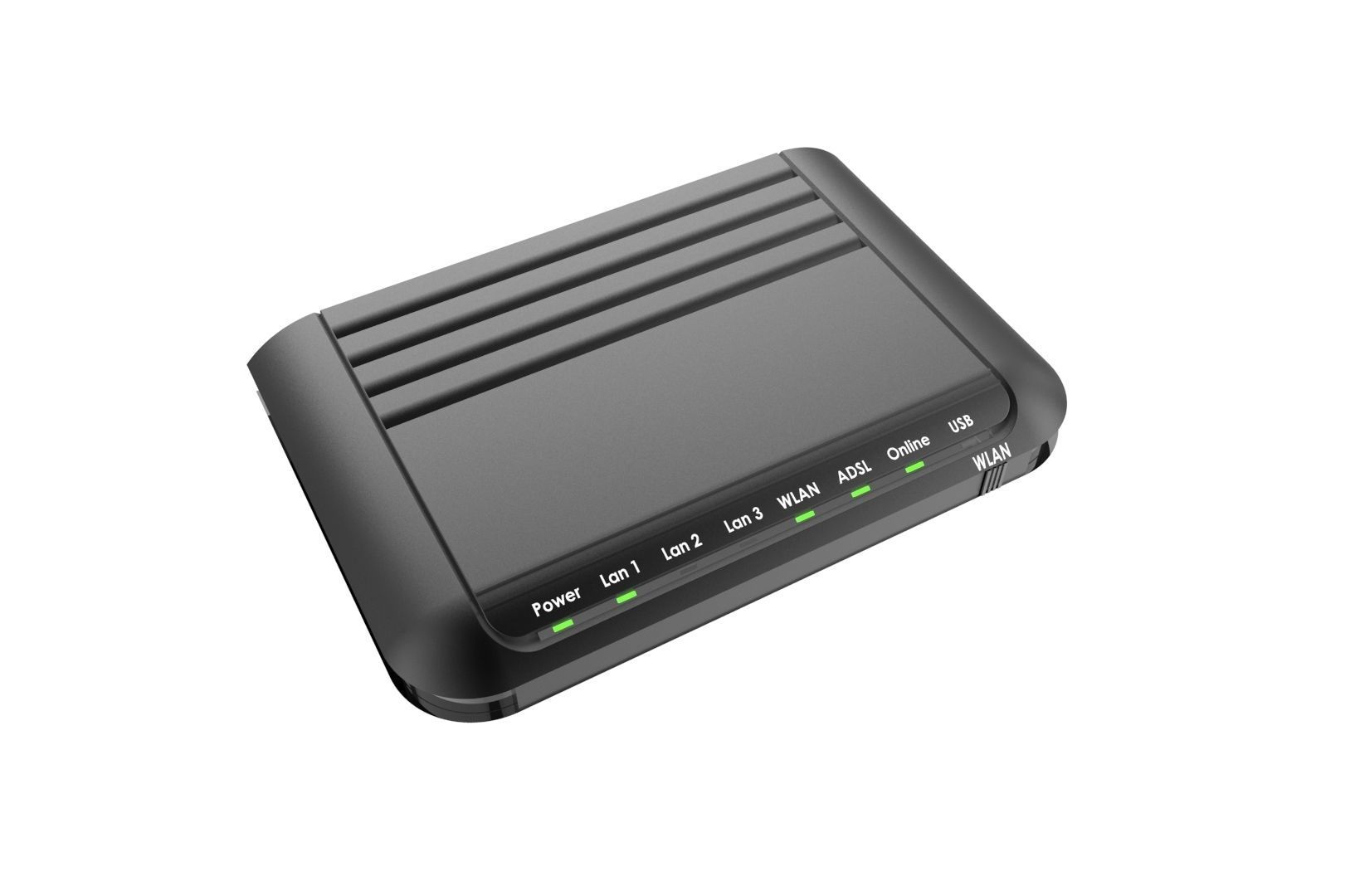 Modem router concept 3D print model_1