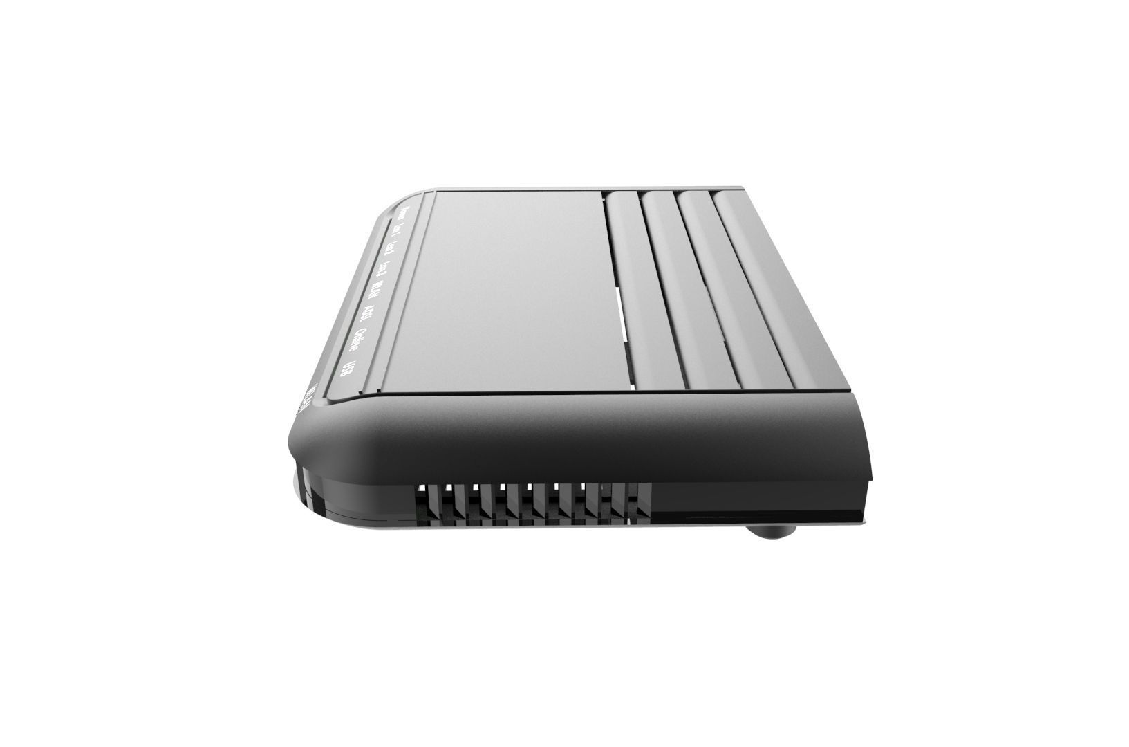 Modem router concept 3D print model_18