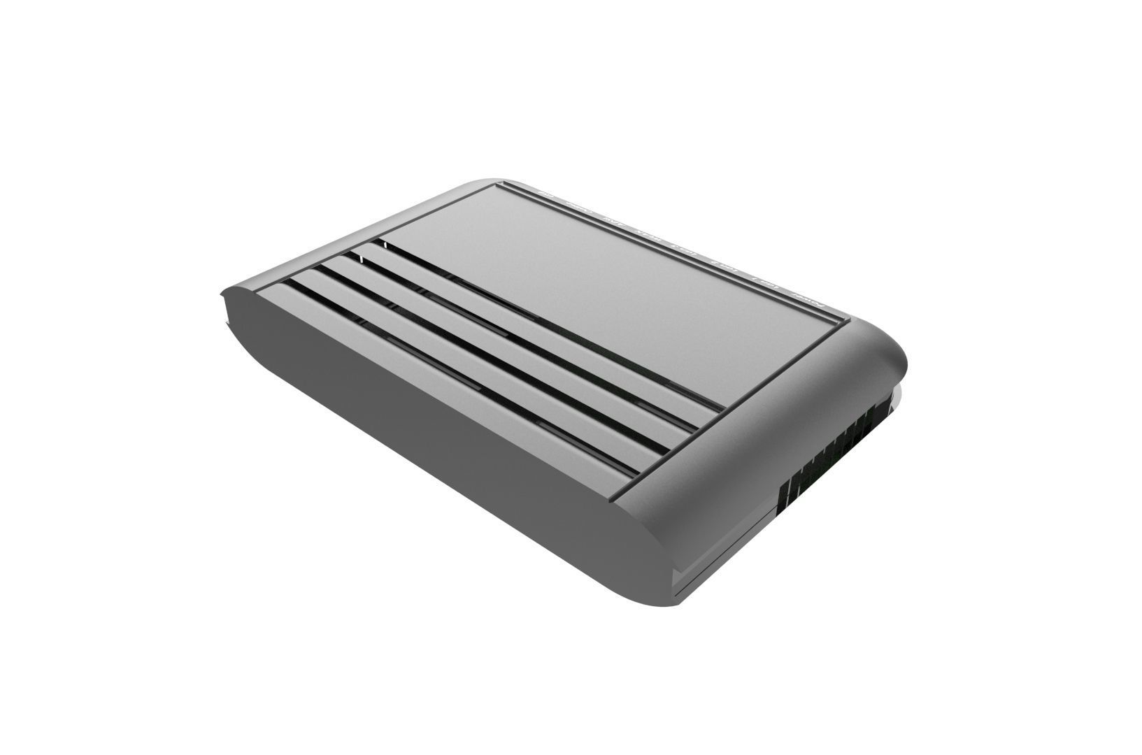 Modem router concept 3D print model_10