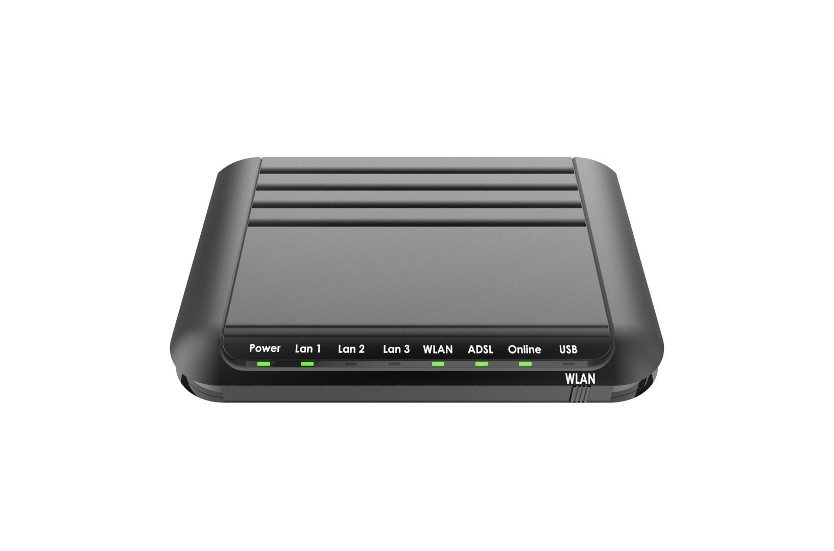 Modem router concept 3D print model_23