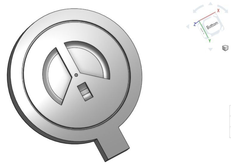 Bandai AT-ST Face Plate and Hatch 3D print model_4