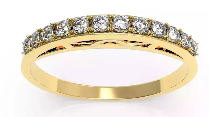 18mm jewelry ring 3D print model