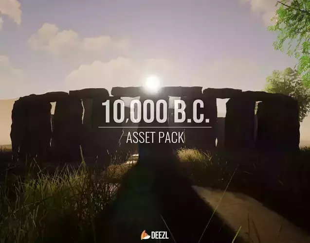 10000 BC - Asset Pack Low-poly 3D model