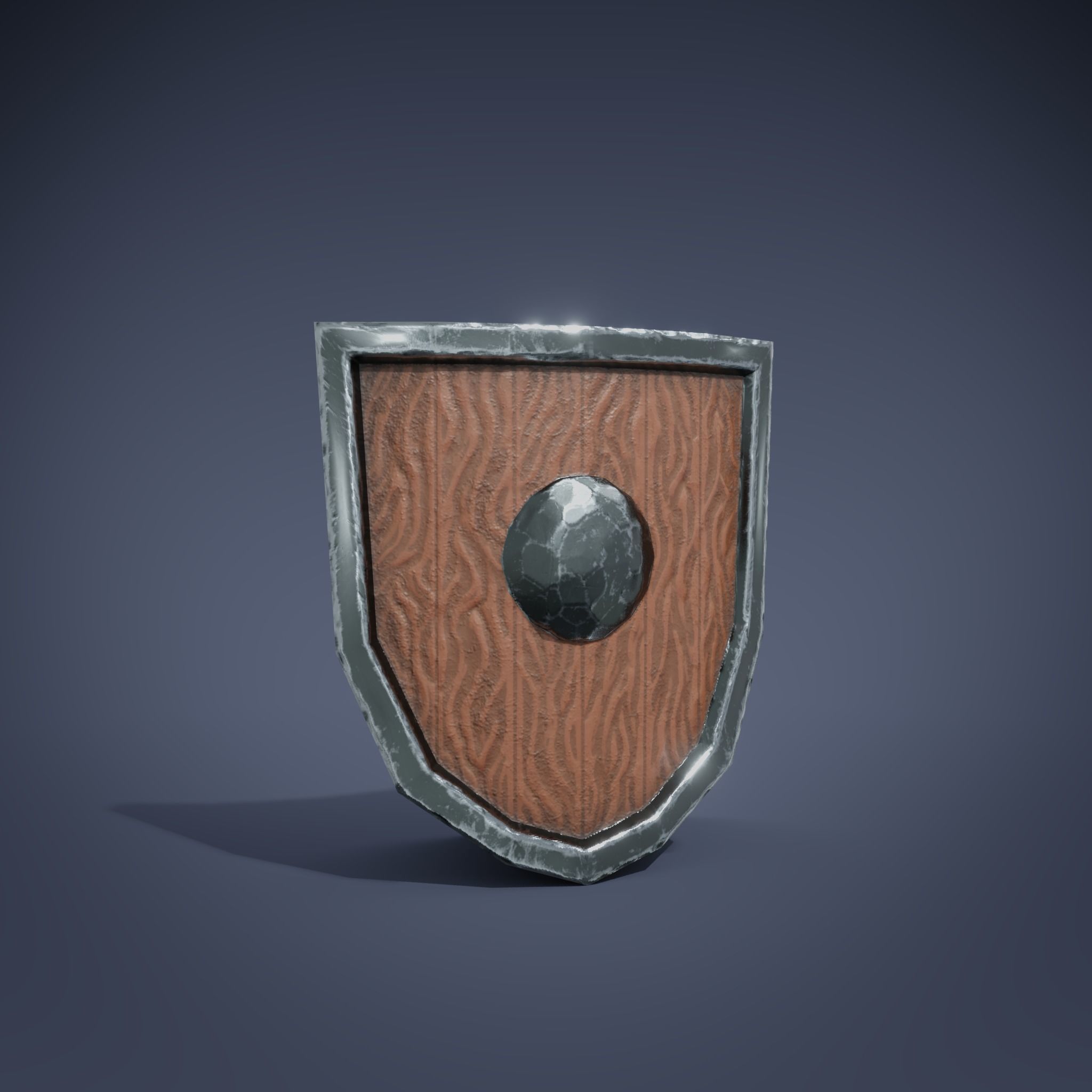 Basic RPG Game Tools and Weapons set Low-poly 3D model_4