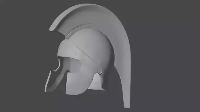 Chalcidian helmet for 3d printing