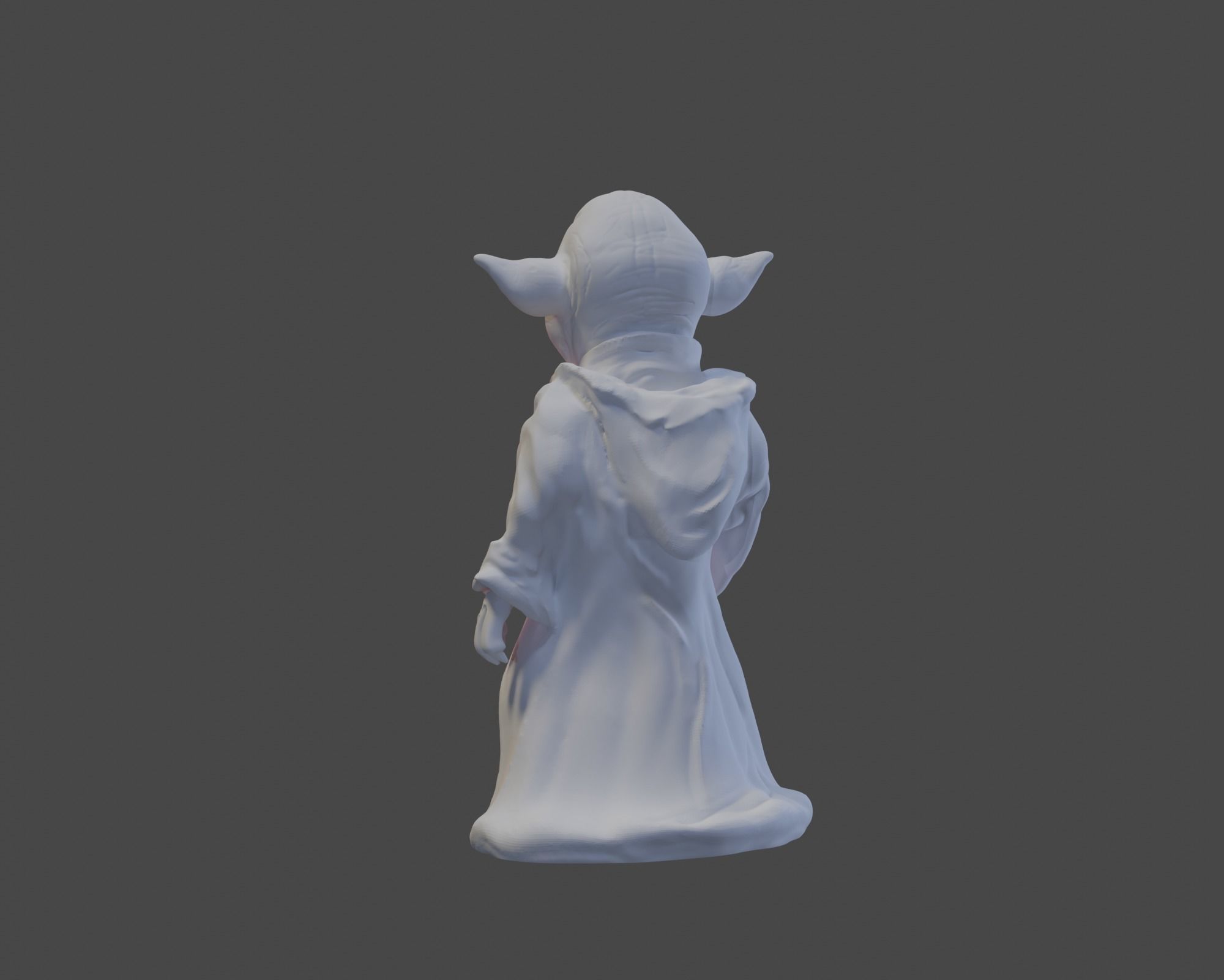 Yoda for 3d printing 3D print model_4