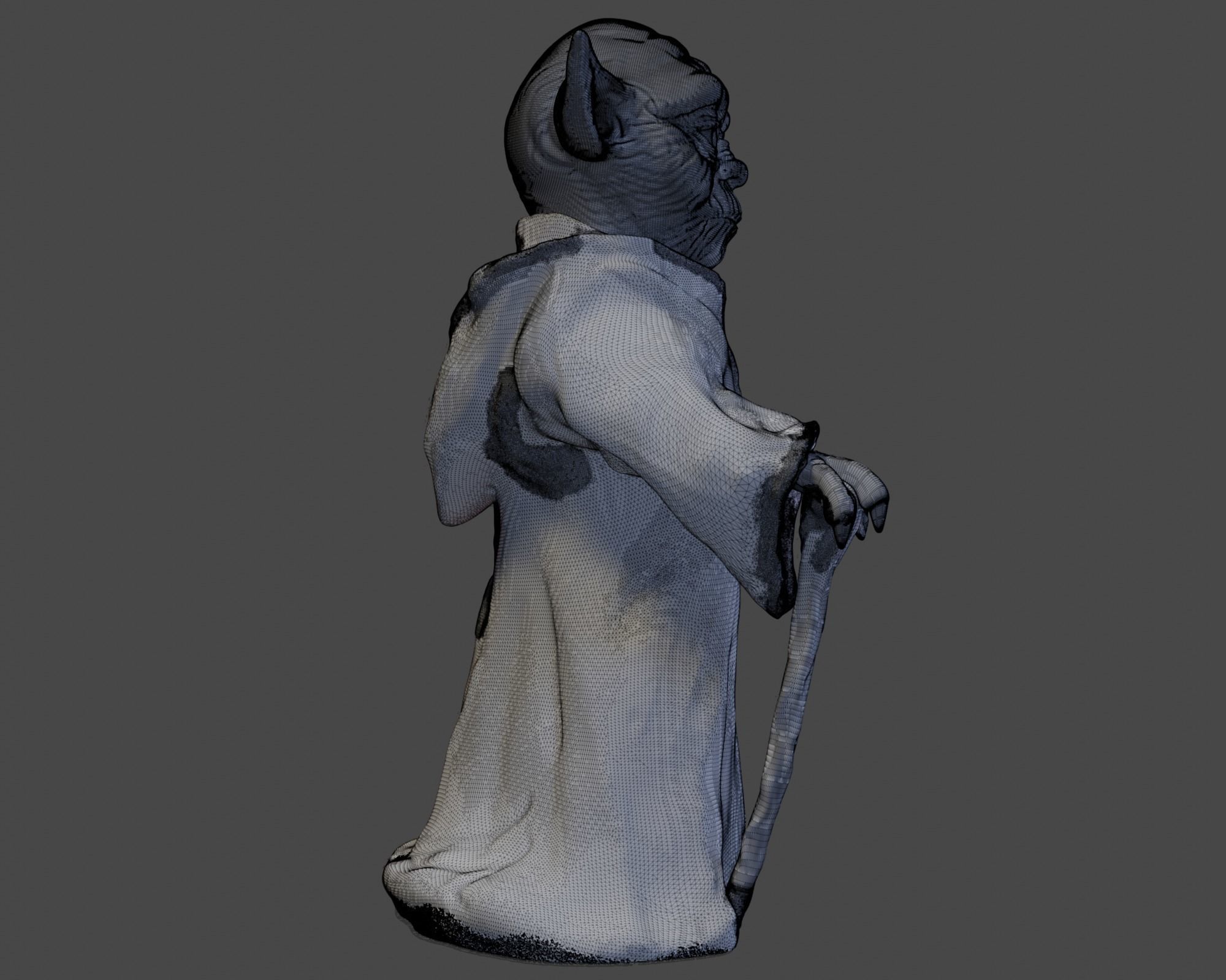 Yoda for 3d printing 3D print model_6