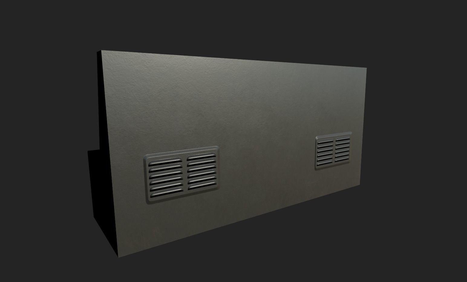 SciFi Terminal Low-poly 3D model_12