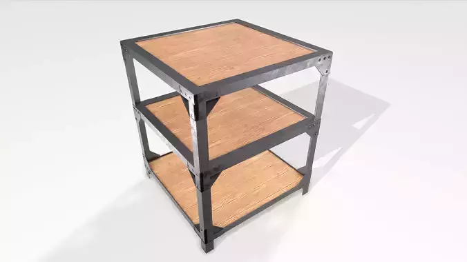 Metallic PBR Table