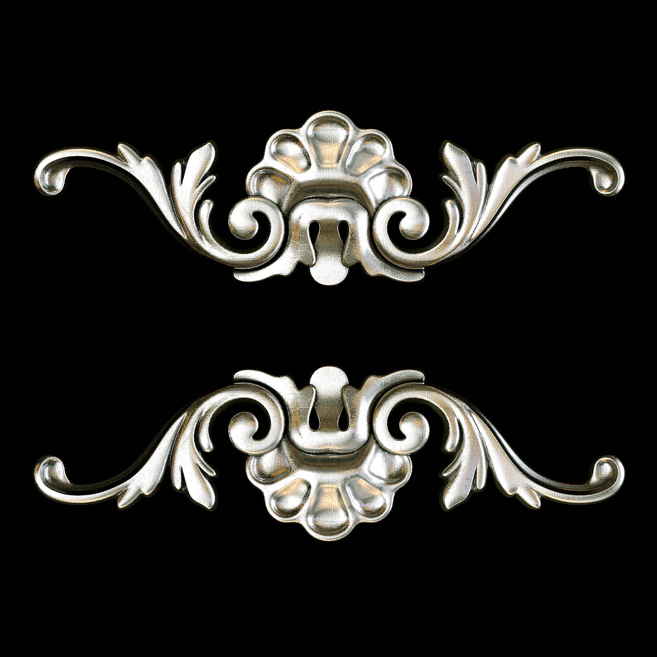 Classic carved 043 3D model_1