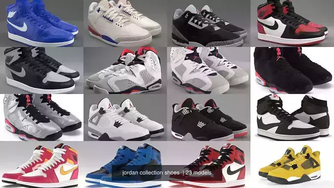jordan collection shoes  