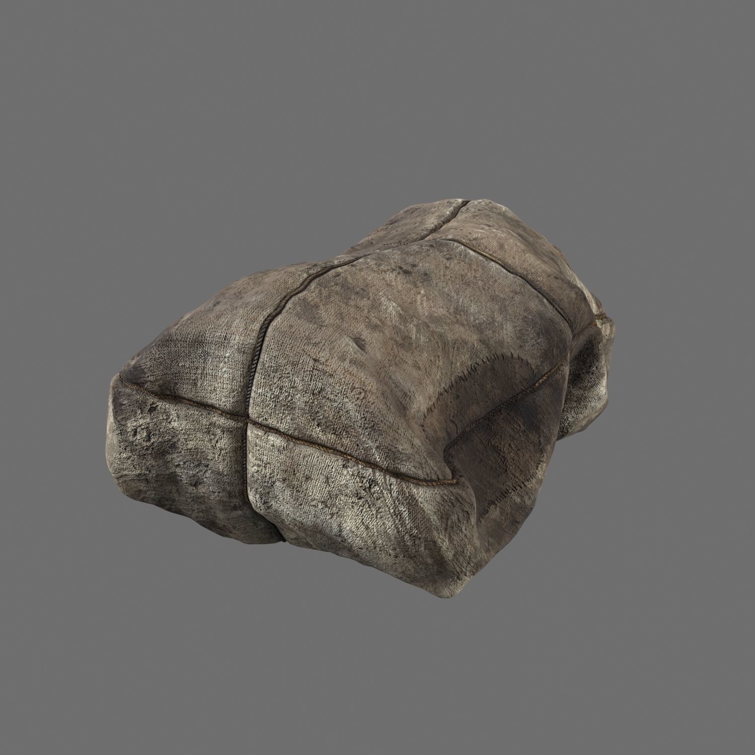 medieval Bag Free 3D model_4