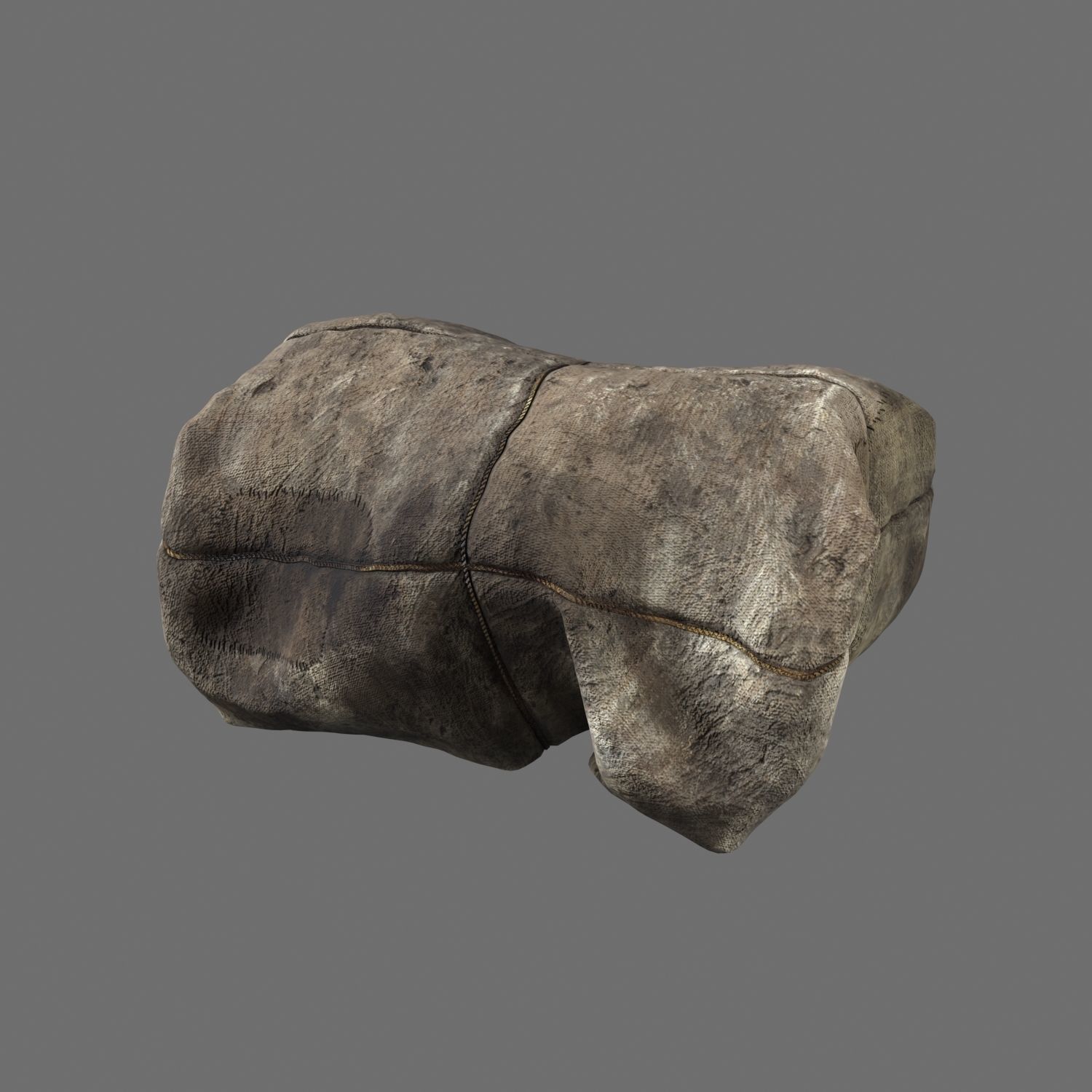 medieval Bag Free 3D model_3