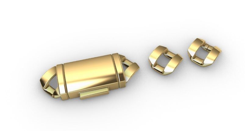 5 MM CUBAN SQUARE LINK CHAIN FOR BRACELET OR NECKLACE 3D print model_7