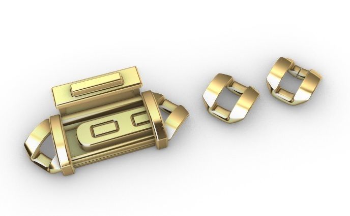 5 MM CUBAN SQUARE LINK CHAIN FOR BRACELET OR NECKLACE 3D print model_8