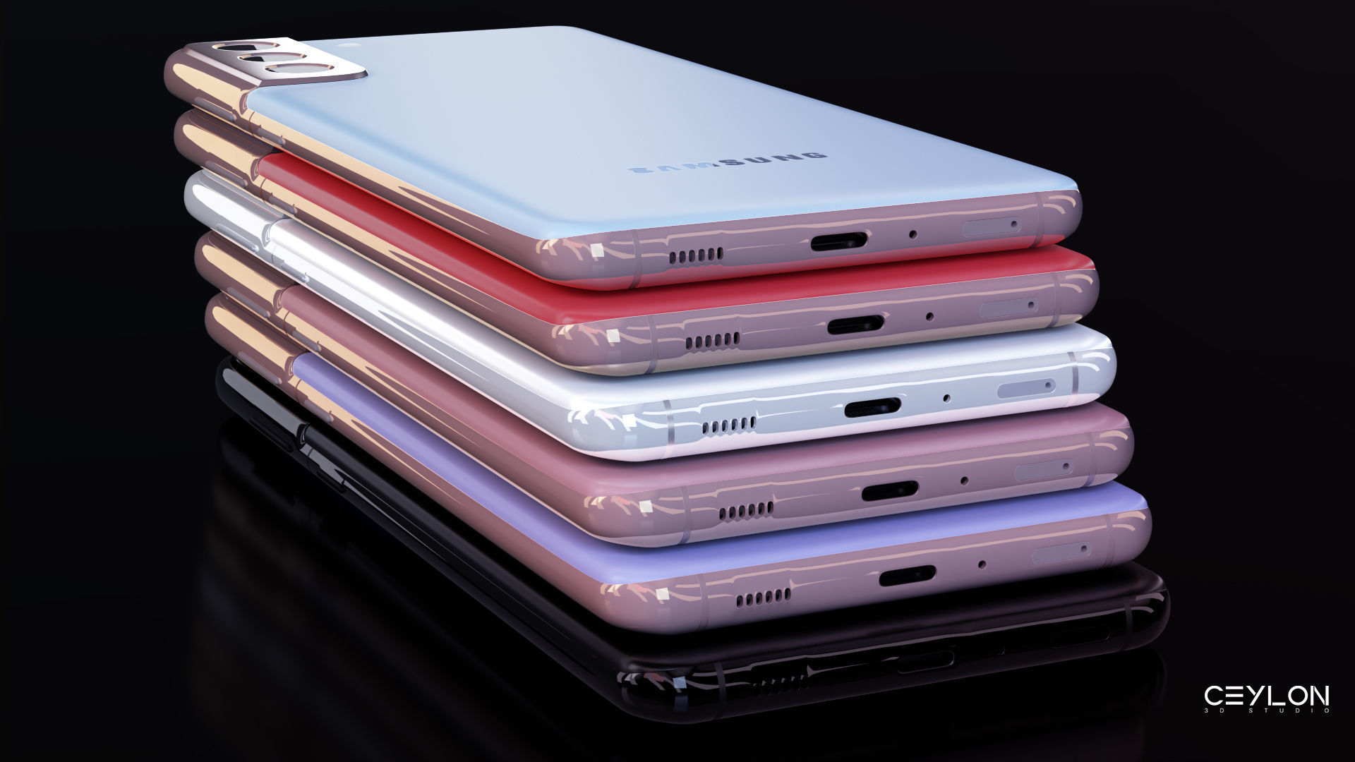 Samsung Galaxy S21 Plus 3D model_13