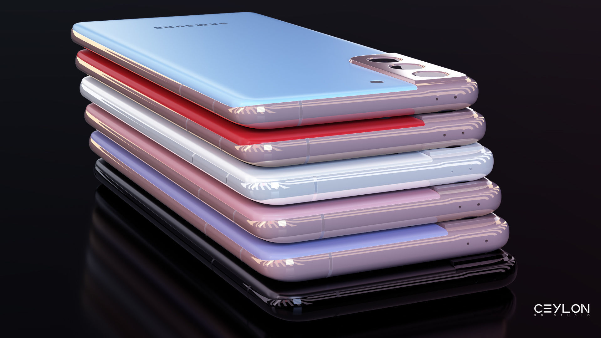 Samsung Galaxy S21 Plus 3D model_14