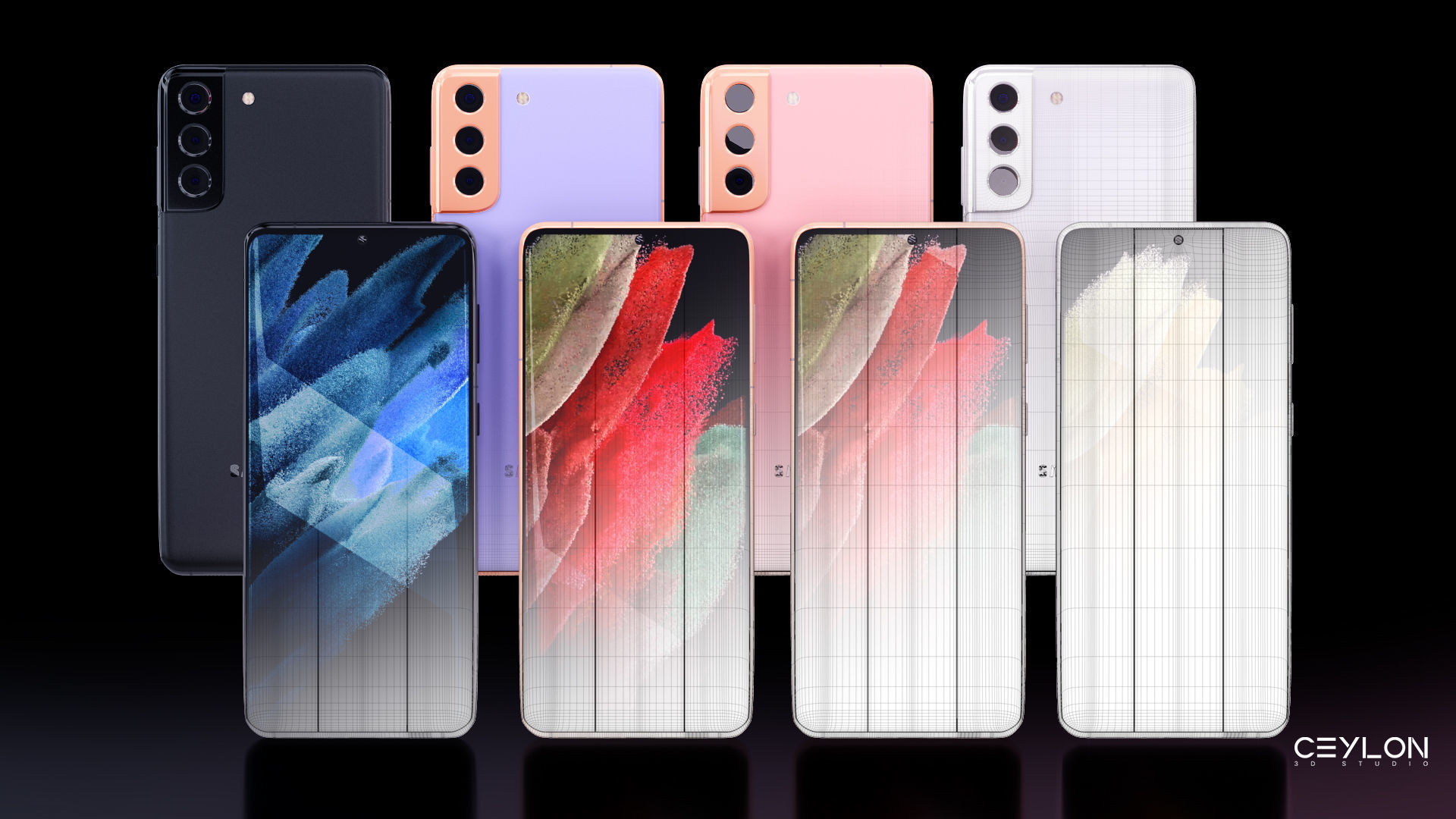Samsung Galaxy S21 Plus 3D model_17
