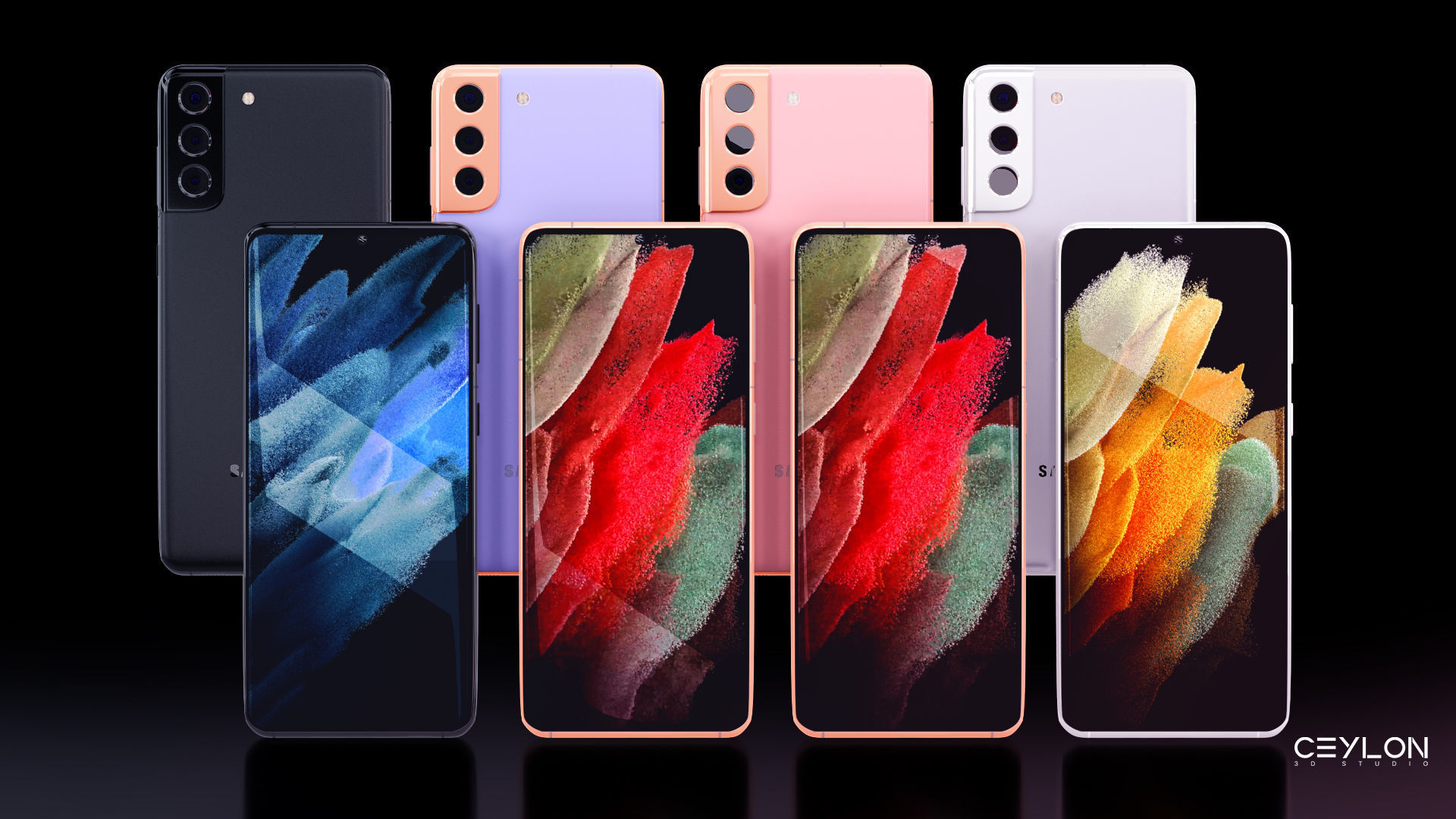 Samsung Galaxy S21 Plus 3D model_2