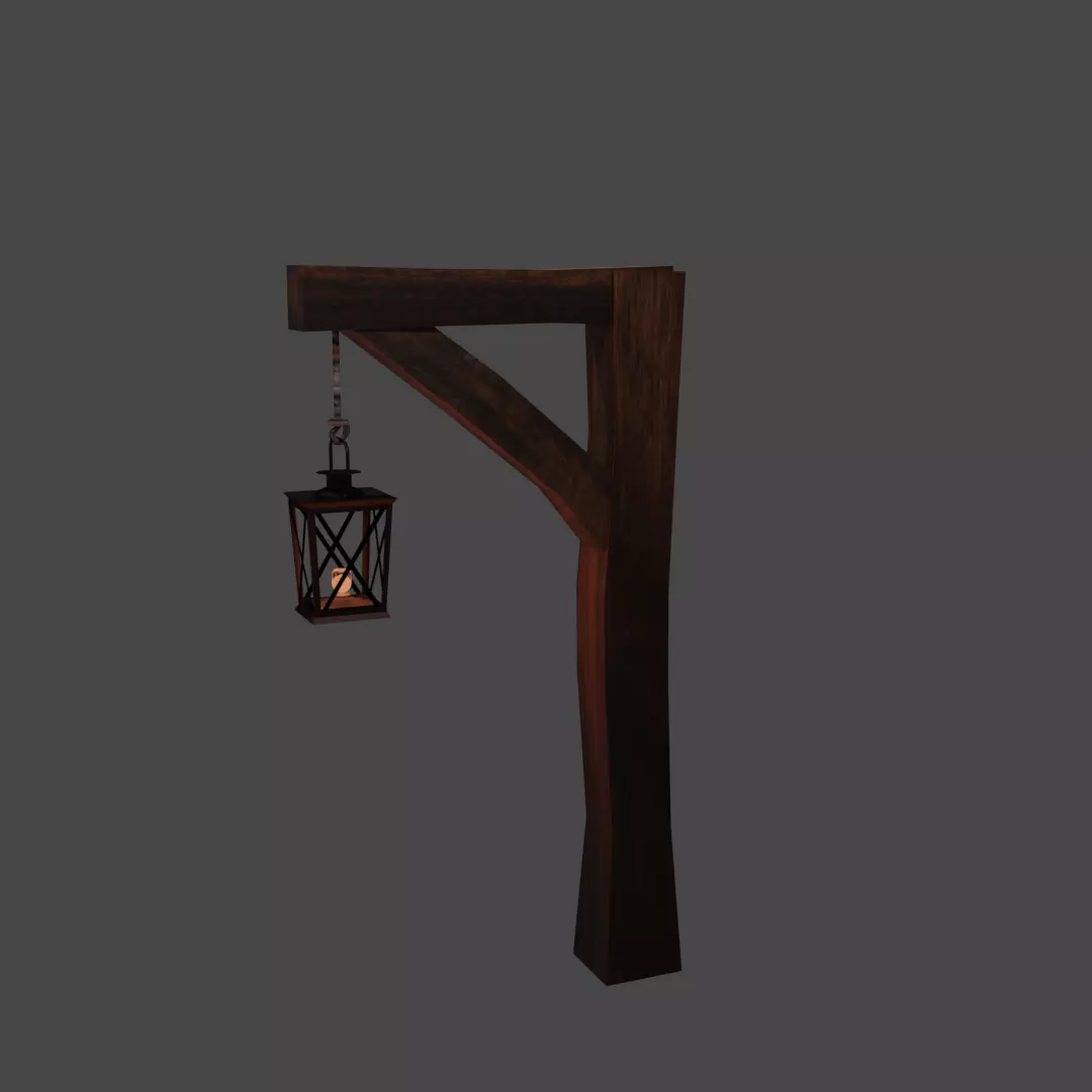 Lamp Old Street Free 3D model