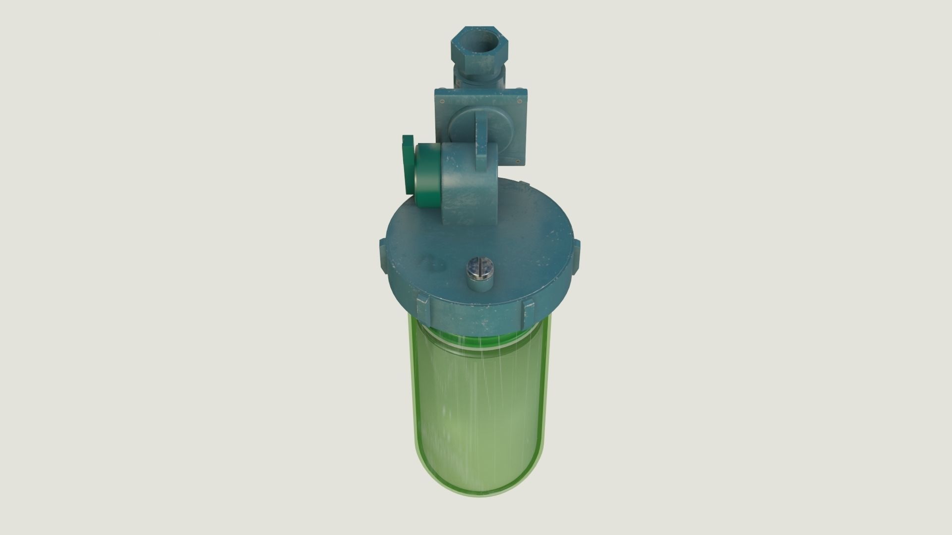 Boiler Filter 3D comleted of textures and PBR materials Low-poly 3D model_3