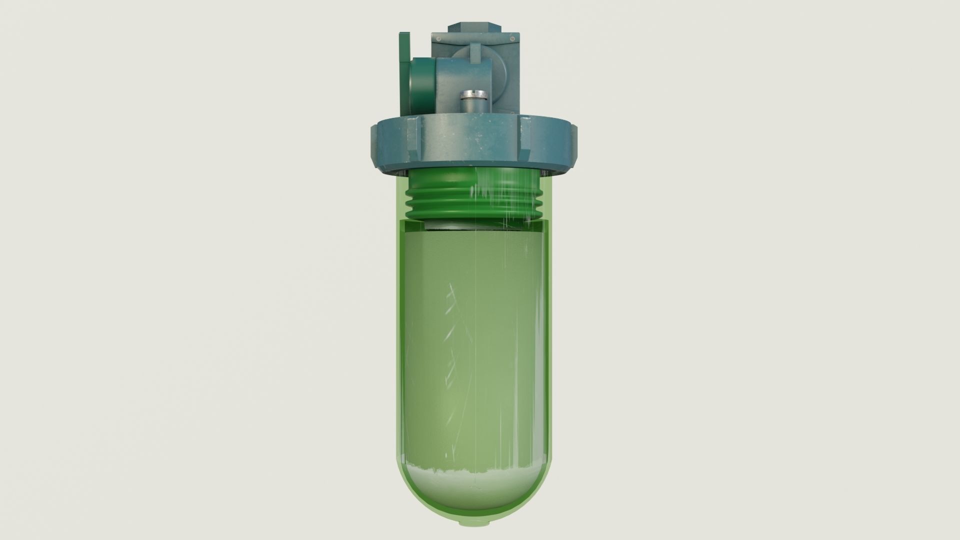 Boiler Filter 3D comleted of textures and PBR materials Low-poly 3D model_2