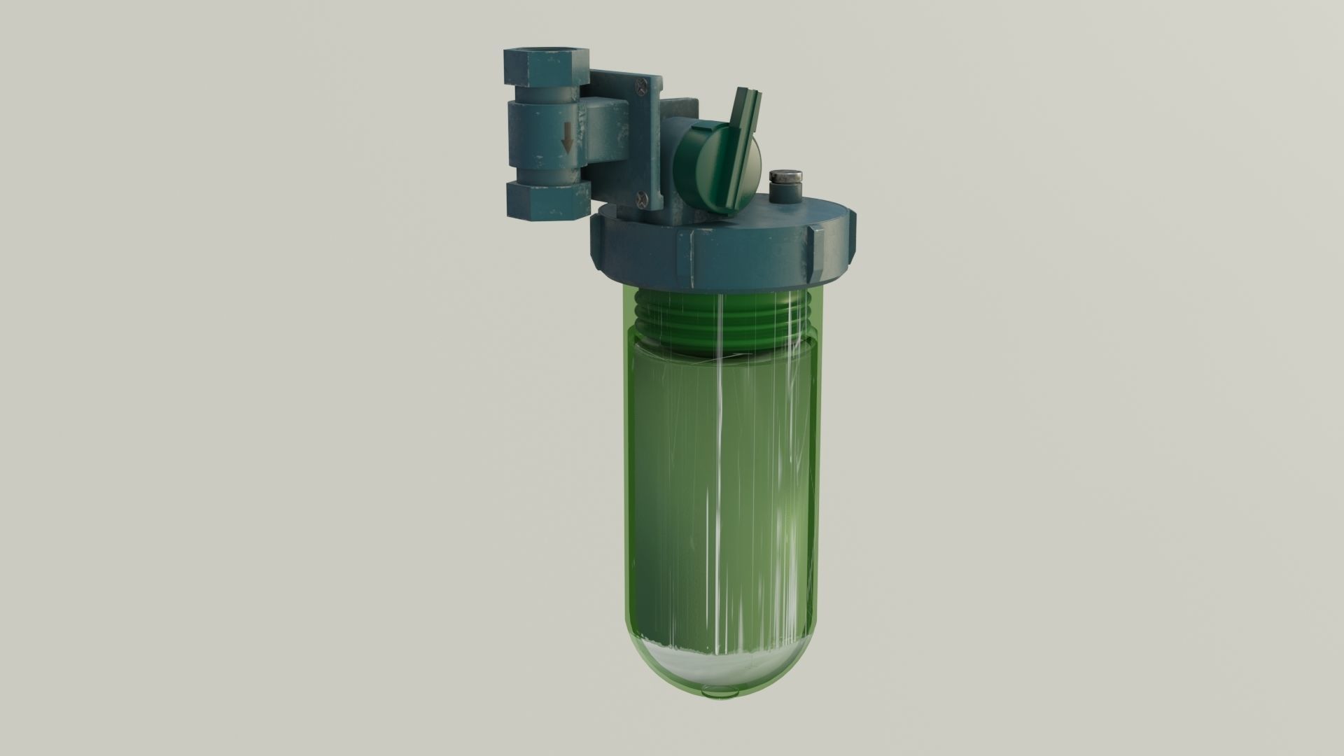 Boiler Filter 3D comleted of textures and PBR materials Low-poly 3D model_10