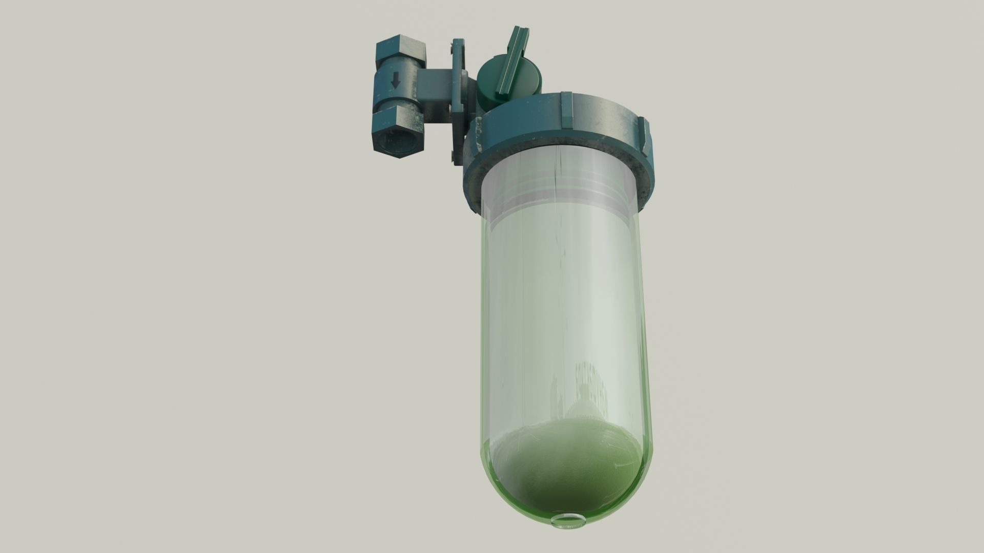 Boiler Filter 3D comleted of textures and PBR materials Low-poly 3D model_11