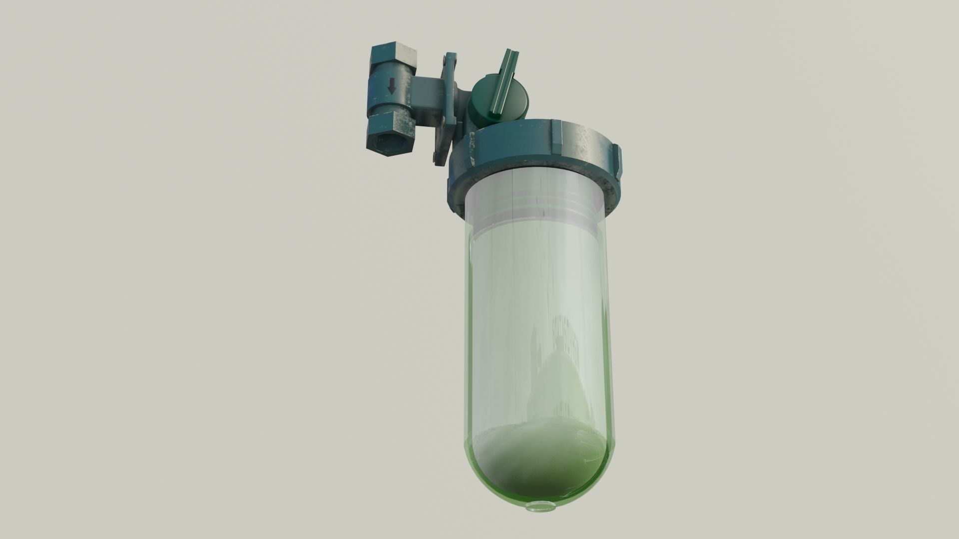 Boiler Filter 3D comleted of textures and PBR materials Low-poly 3D model_8