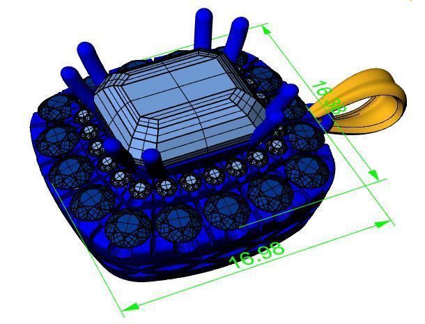 NECKLACE JEWELRY 3D print model_5