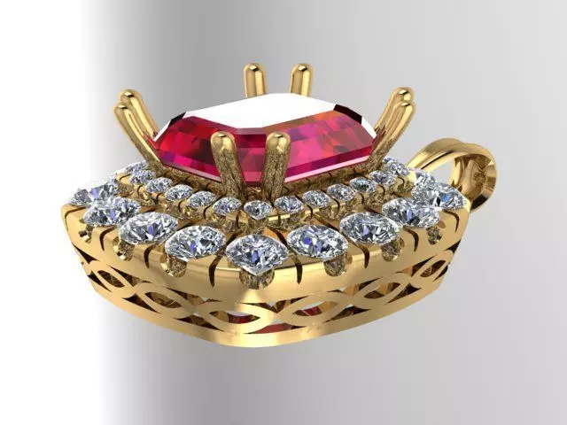 NECKLACE JEWELRY 3D print model_0