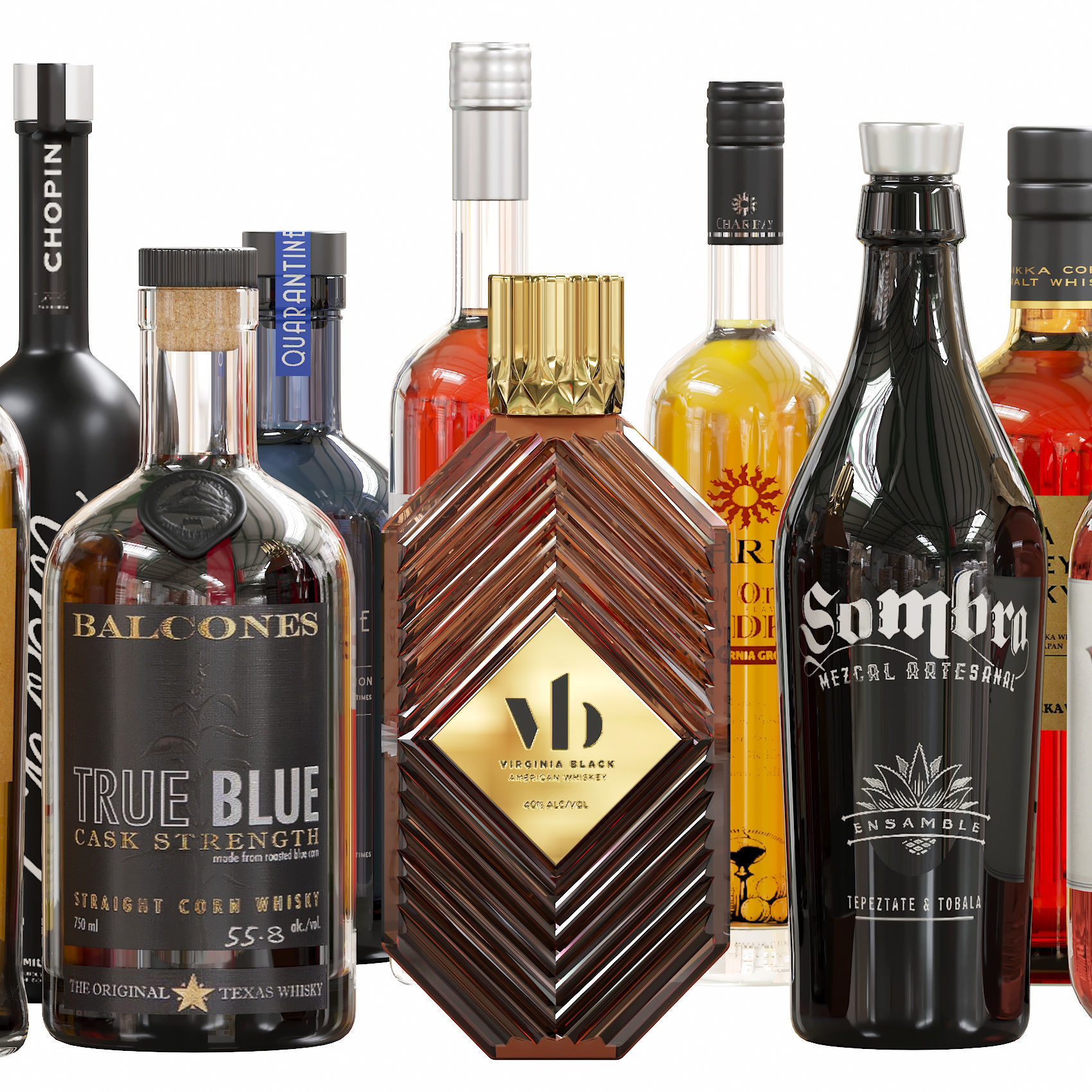 Bottle 05 3D model_1