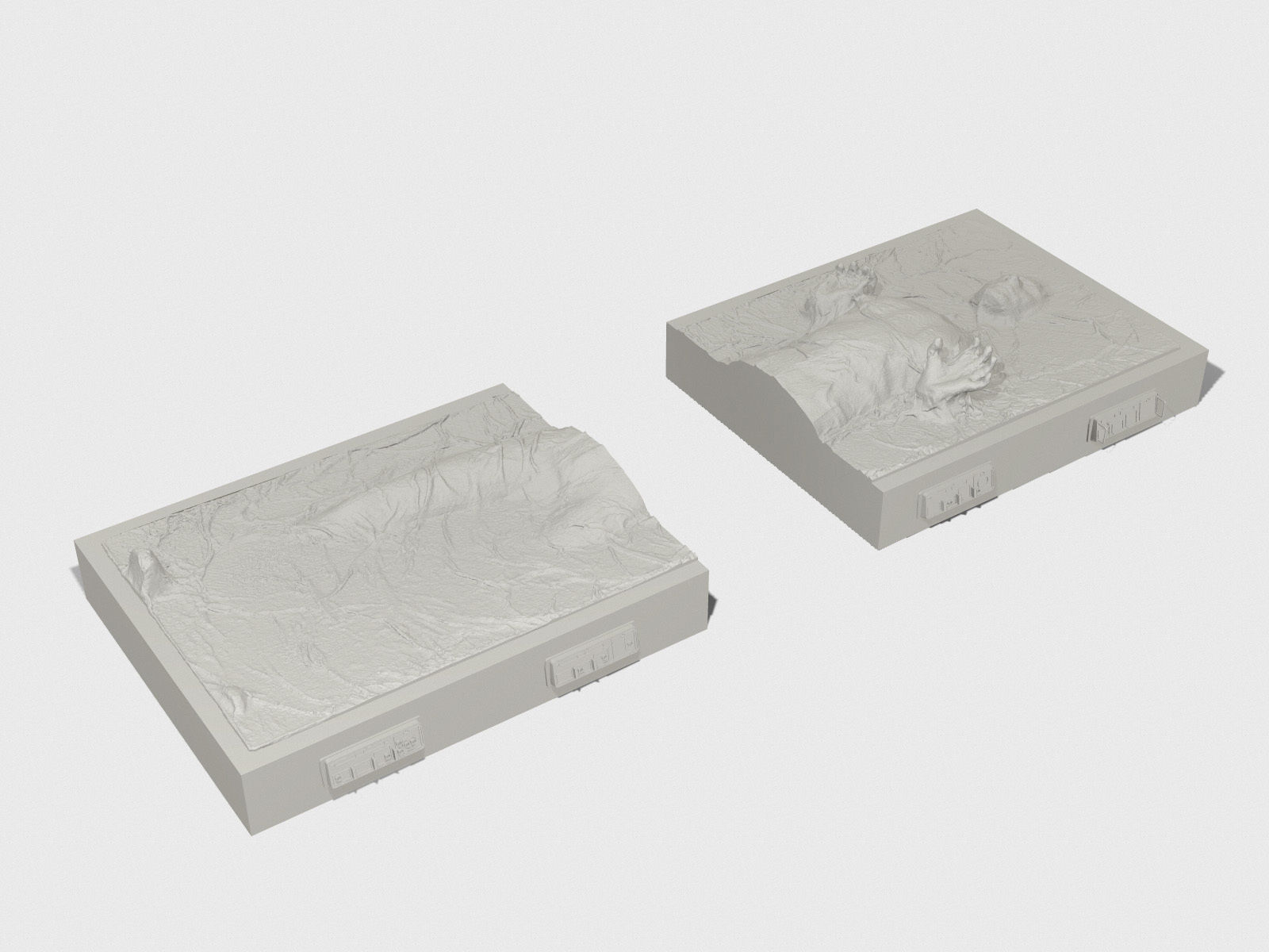 Star Wars Carbonite Han Solo 3D print model_5