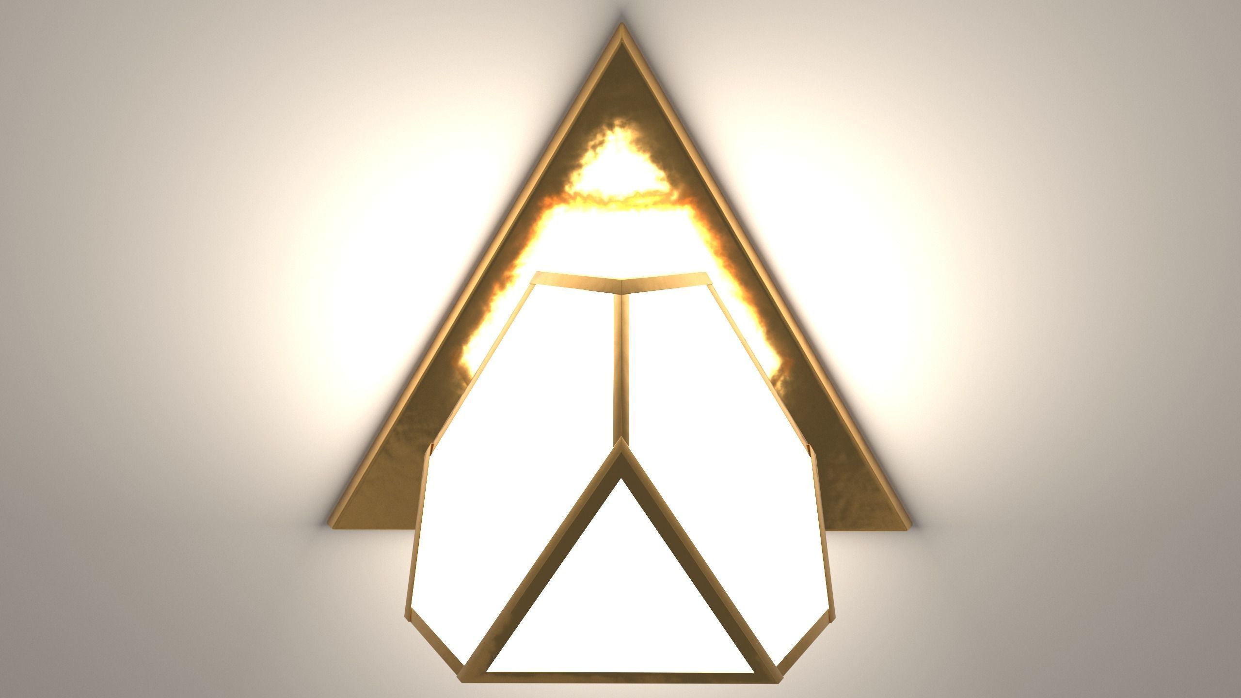 Ceiling Lamp - YVES FLUSHMOUNT - 3ds Max 3D model_8