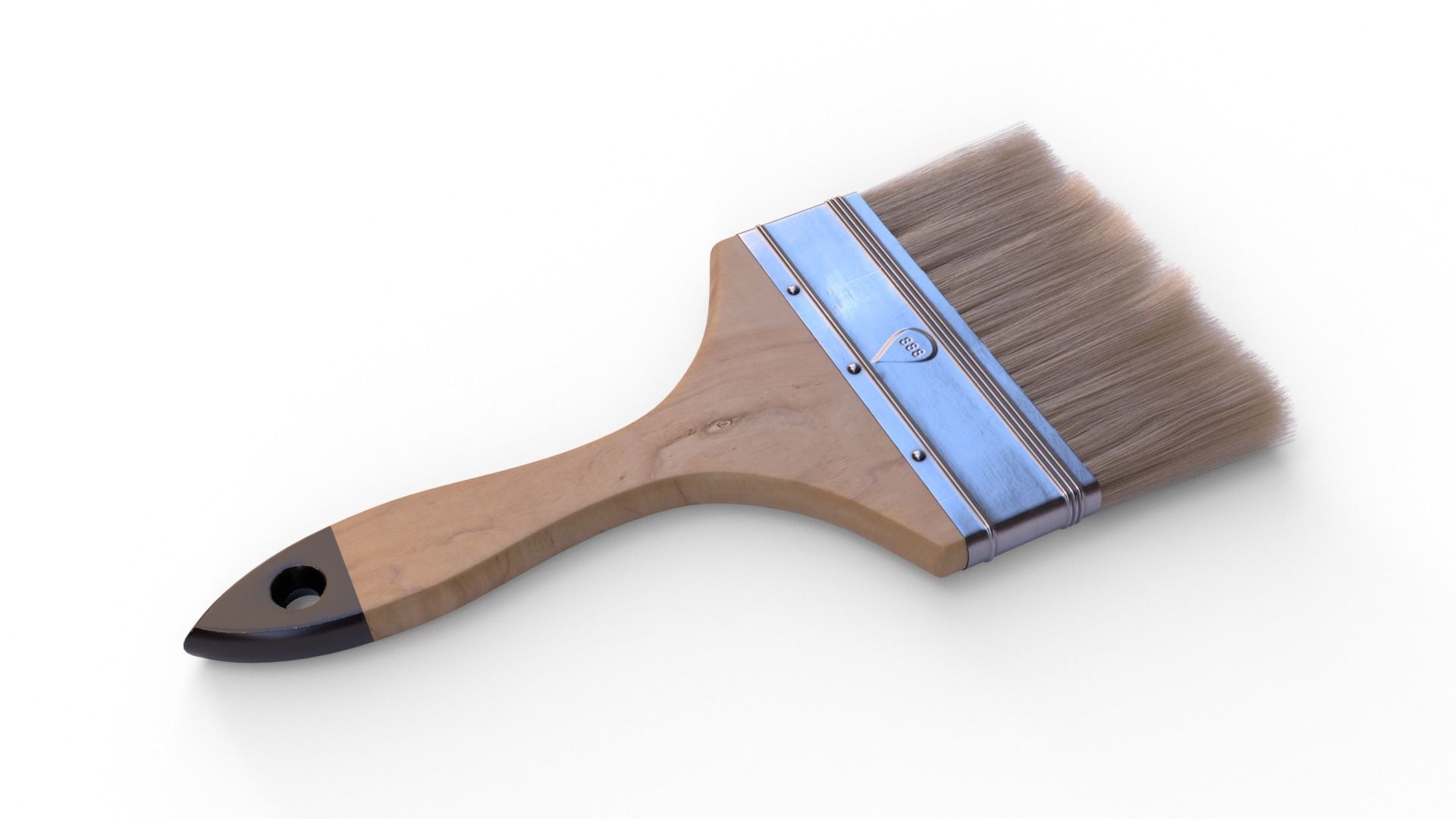 Brush 3D model_0