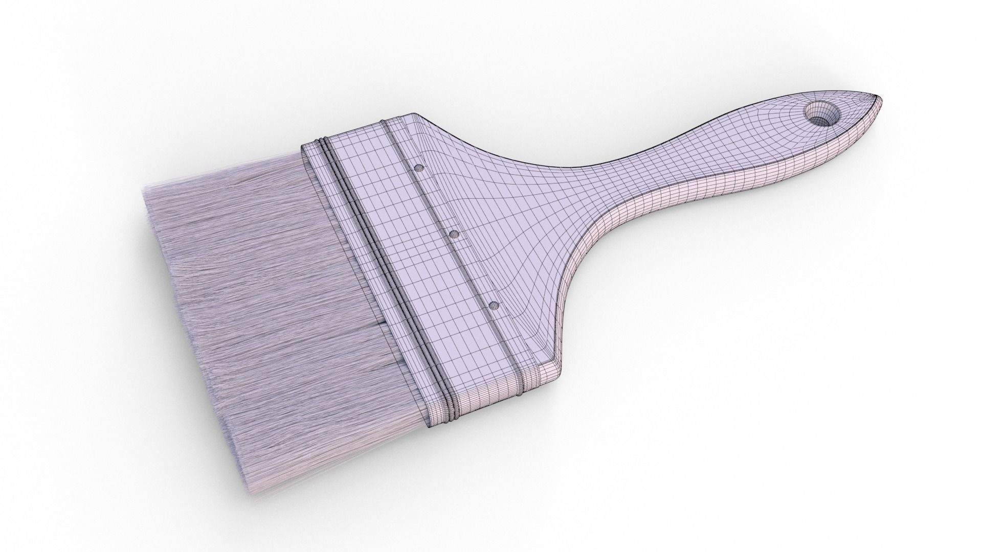 Brush 3D model_5