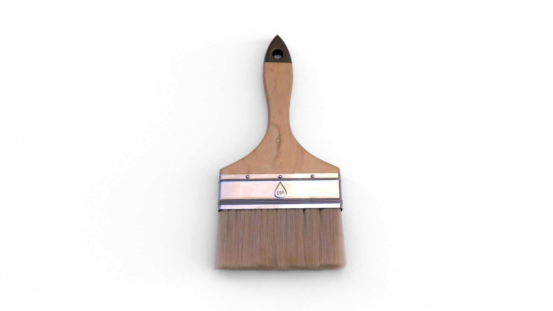 Brush 3D model_4