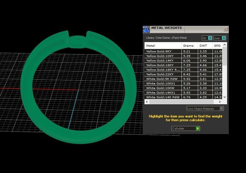 Model 245  Solitaire Ring 8half US Size  3D print model_15