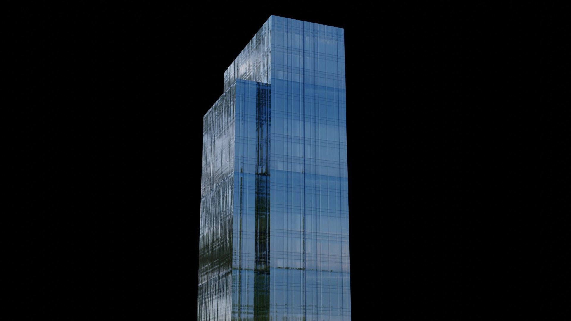 Central Park Tower - NYC Low-poly 3D model_2