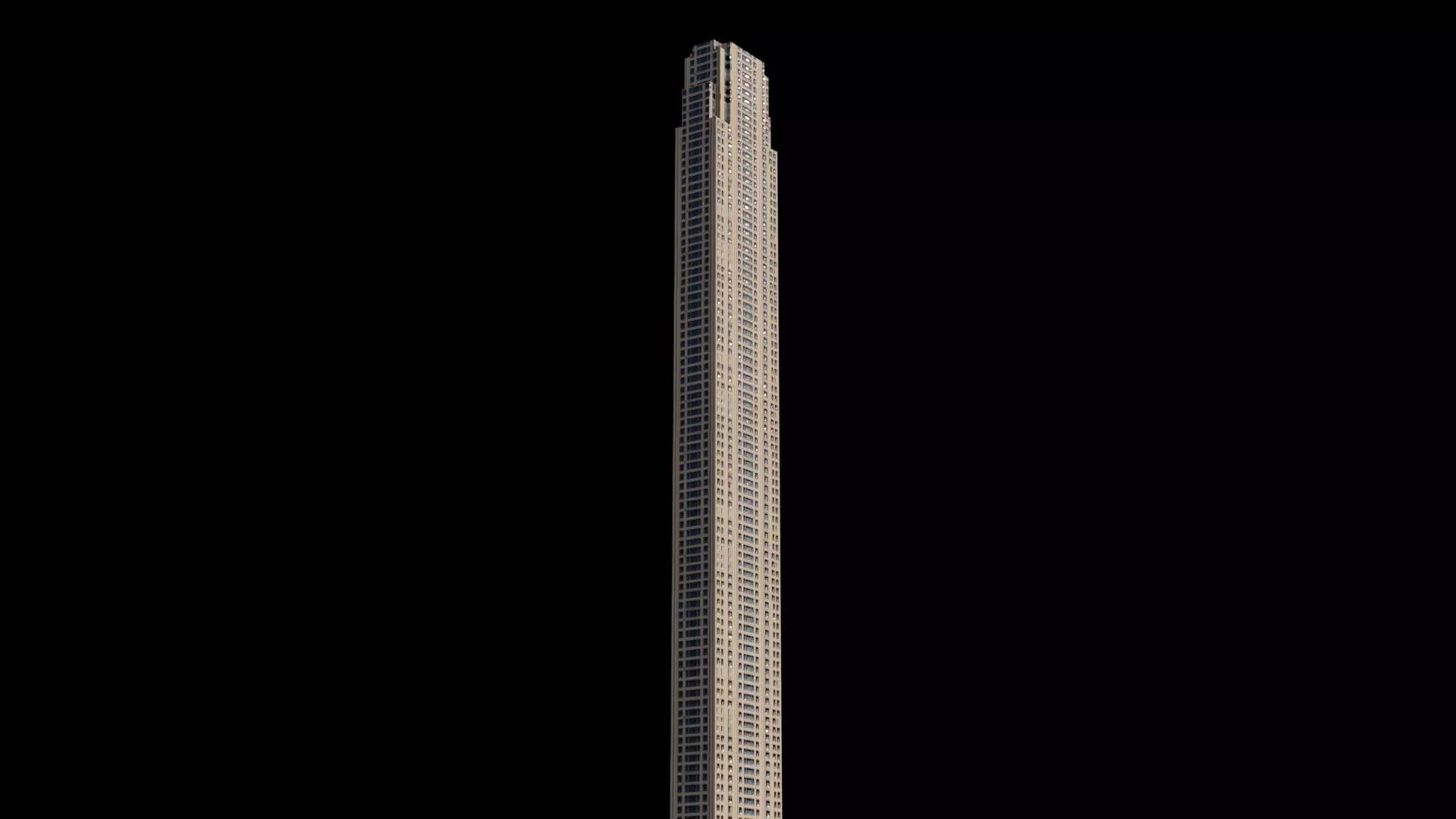 220 Central Park South - NYC Low-poly 3D model_0