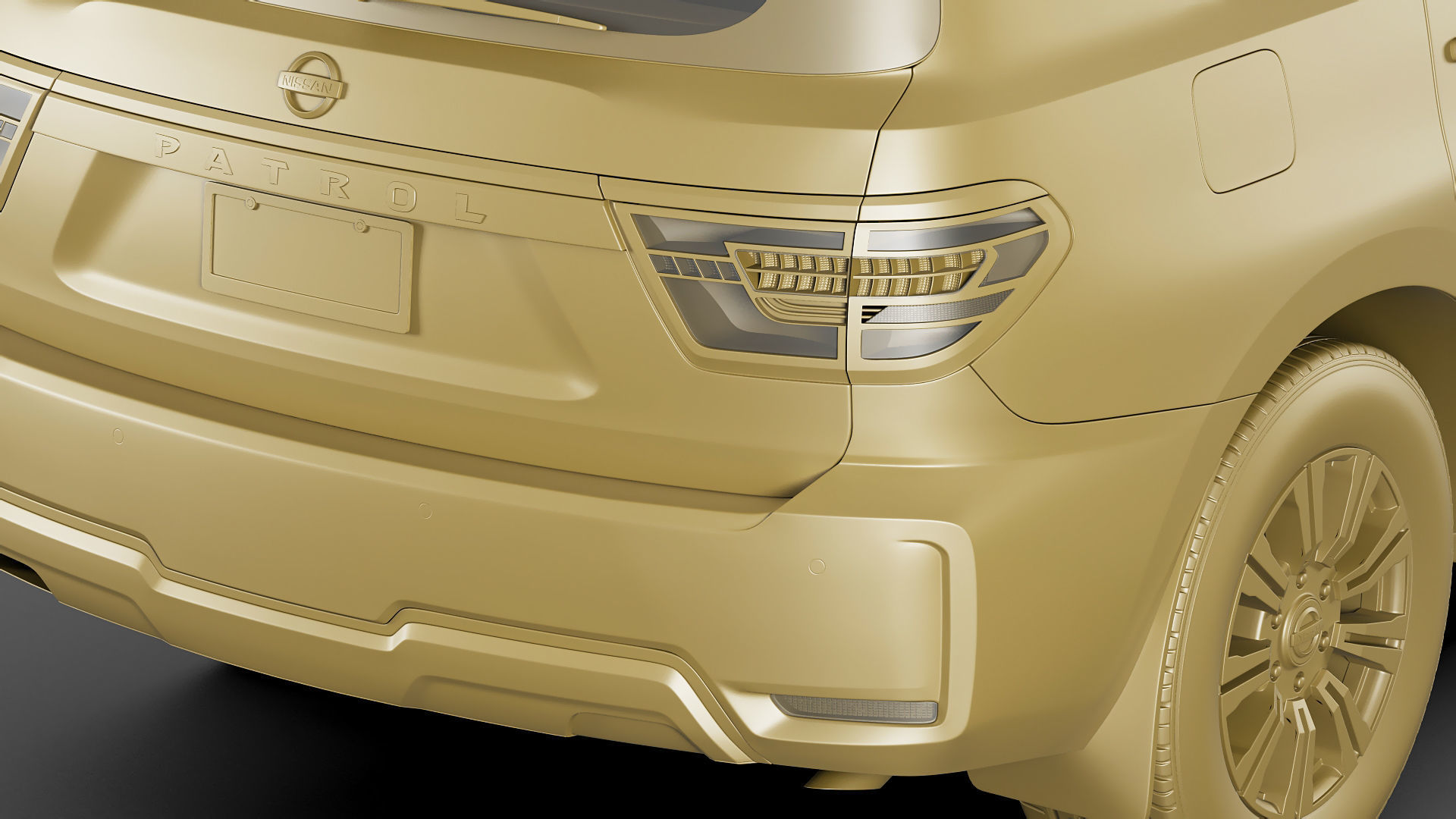 Nissan Patrol 2020 3D model_23