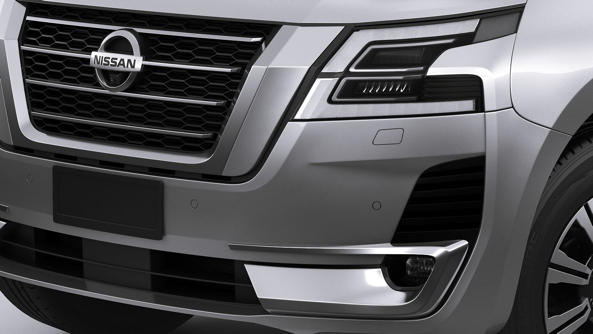 Nissan Patrol 2020 3D model_3