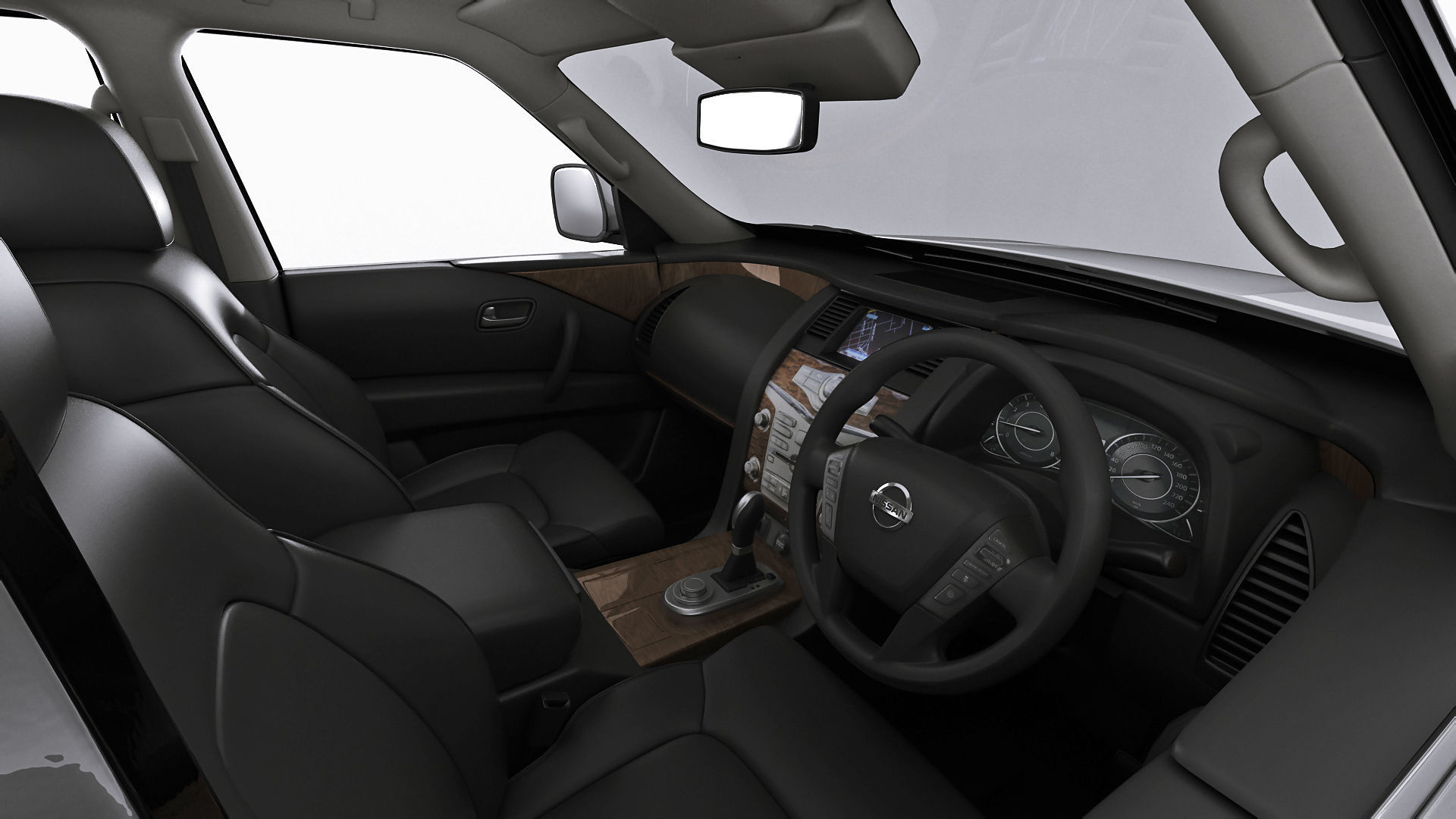 Nissan Patrol 2020 3D model_16