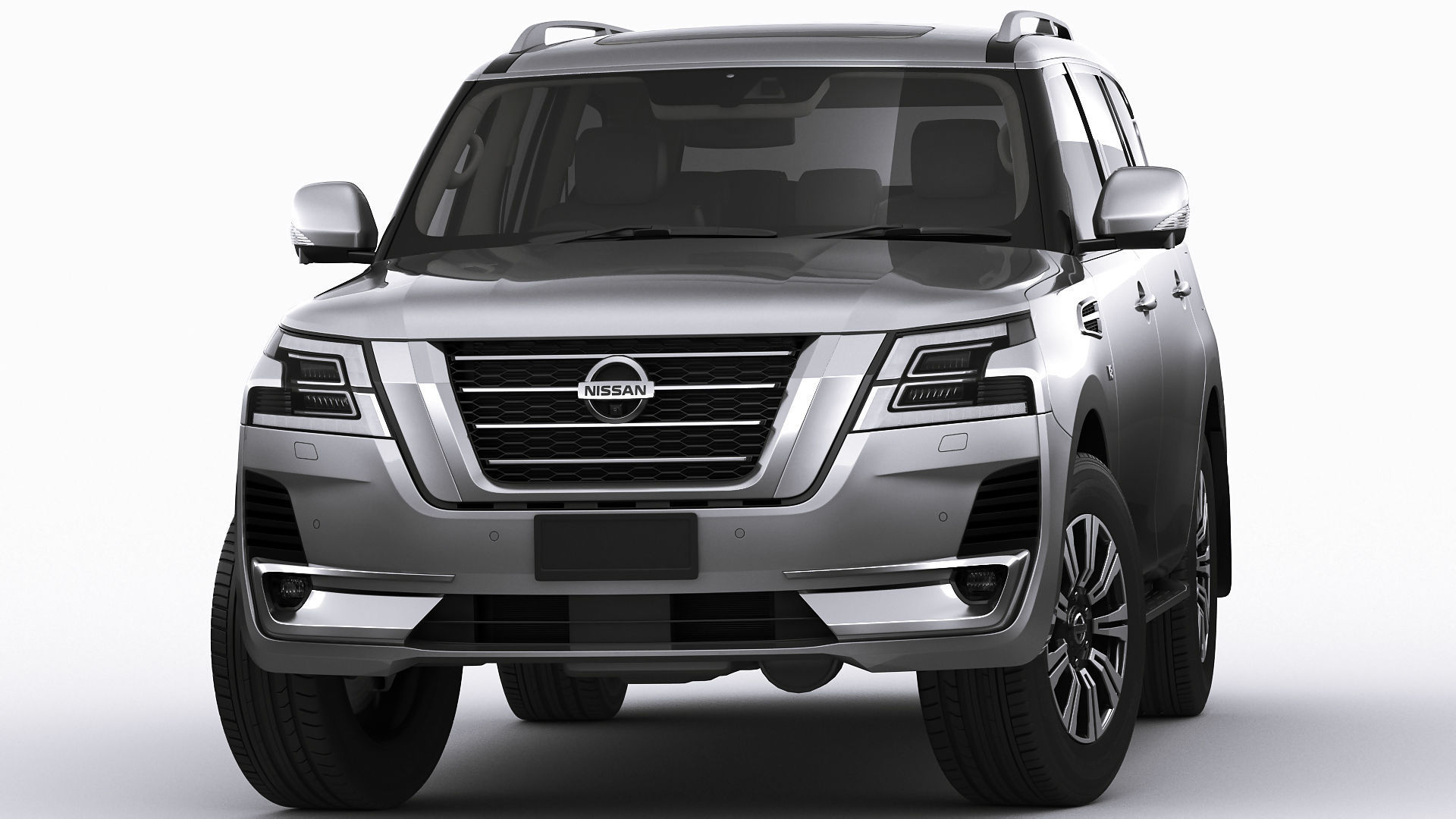 Nissan Patrol 2020 3D model_13