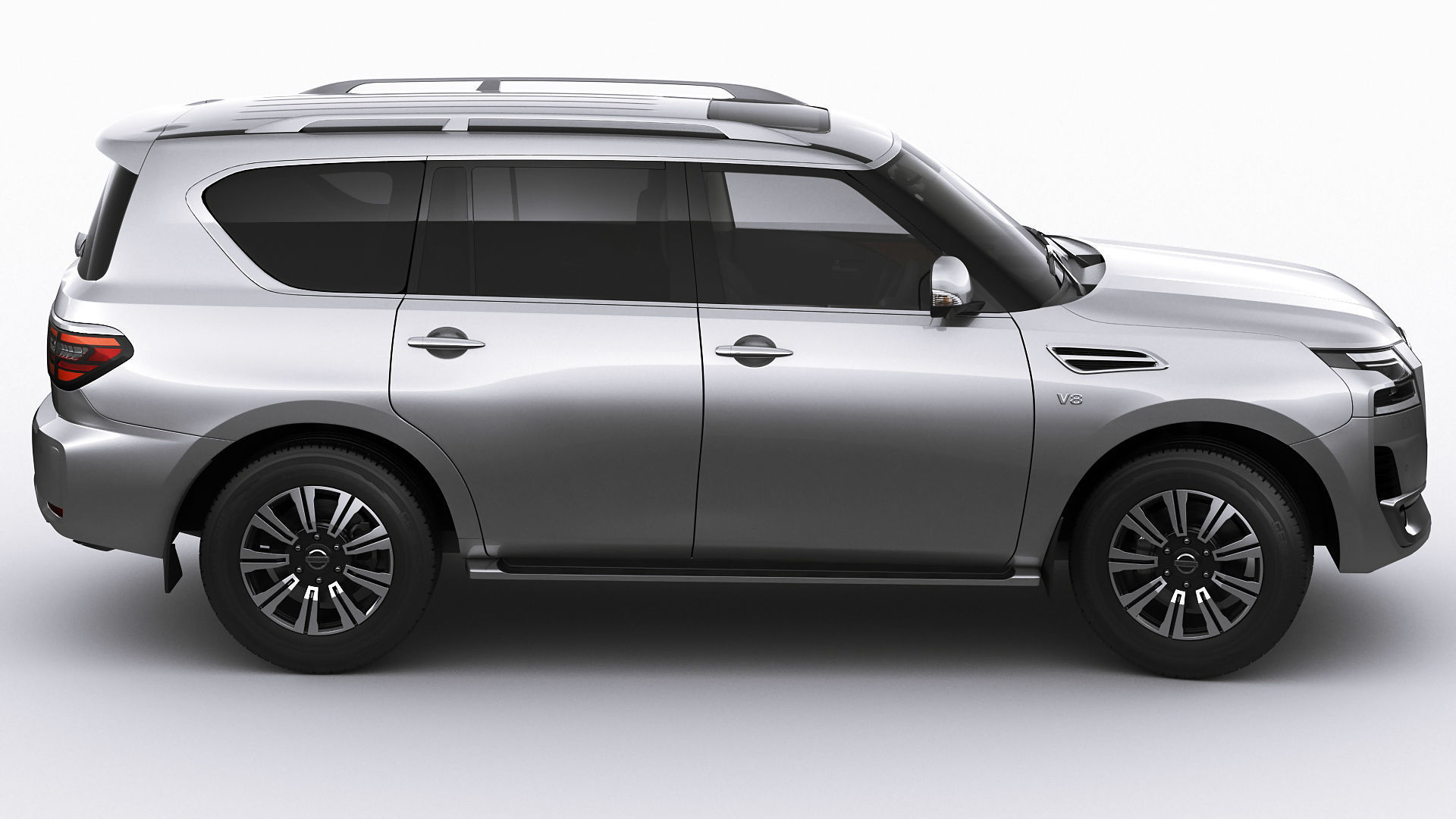 Nissan Patrol 2020 3D model_2